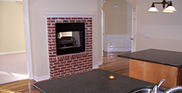 Kitchen Fireplace